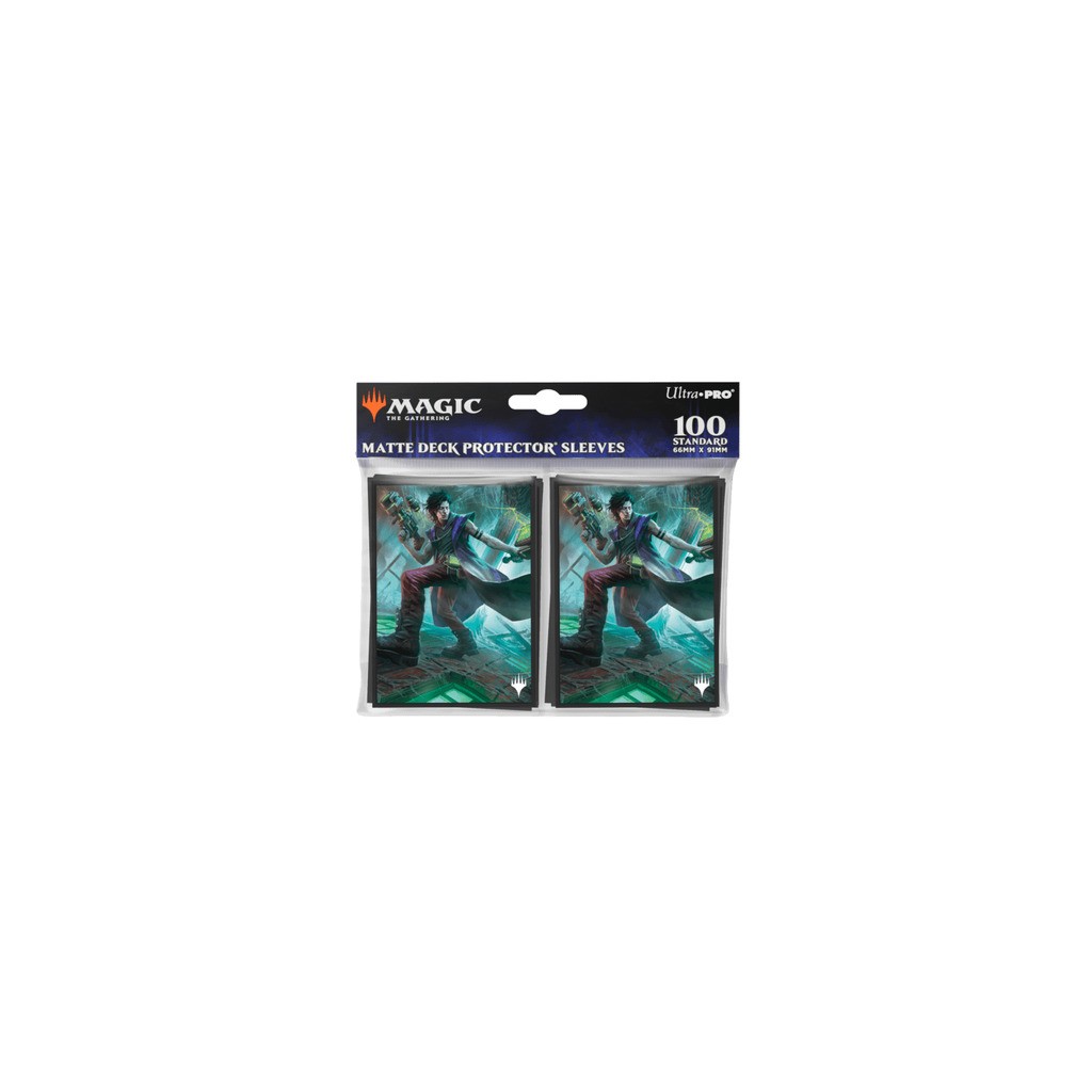 Winter, Cynical Opportunist - Deck Protector sleeves - 100 stk - Duskmourn House of Horror- Magic the Gathering - Ultra pro