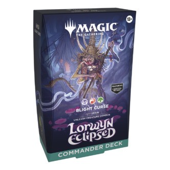 Blight Curse Commander Deck - Lorwyn Eclipsed - Magic the Gathering