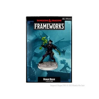 Human Rogue - Female - D&D Frameworks - Wizkids