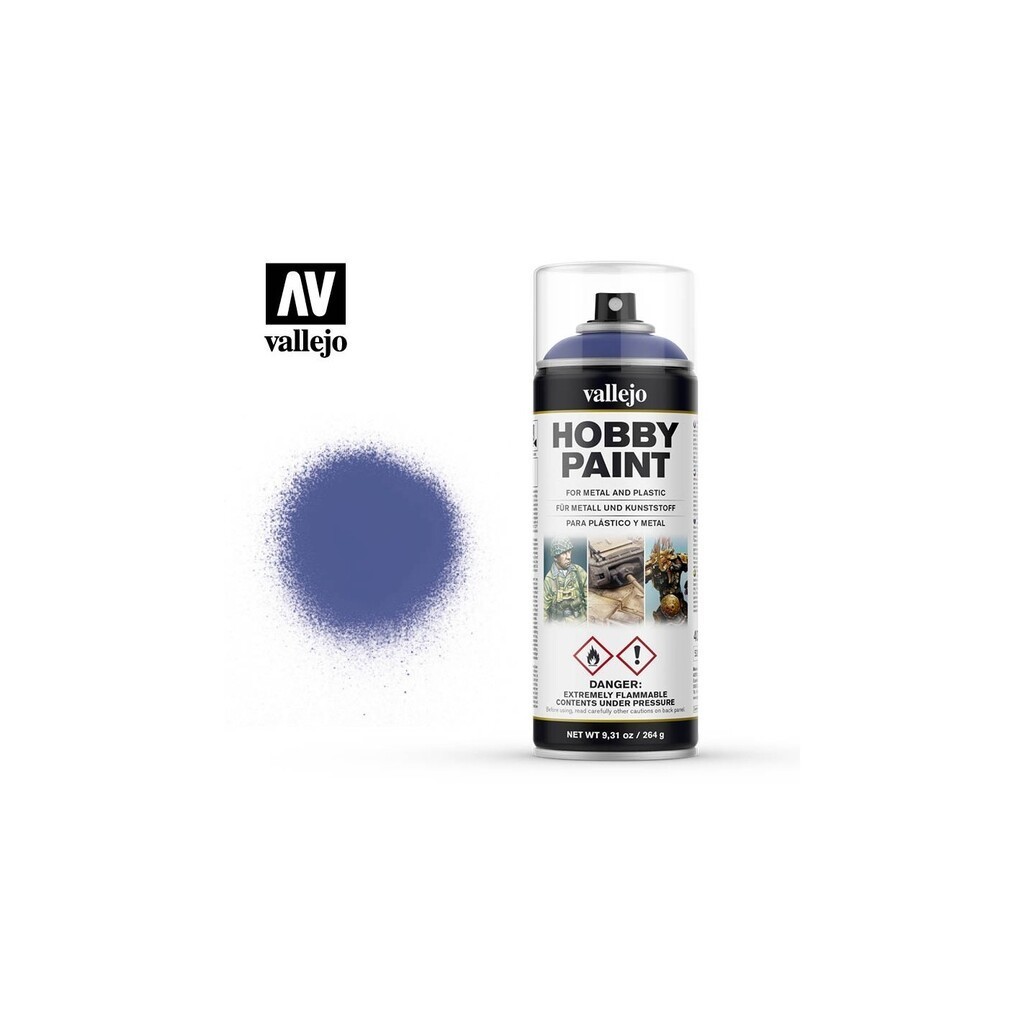 Hobby Paint Primer Basis Fantasy Ultramarine Blue  - Spraymaling - Vallejo