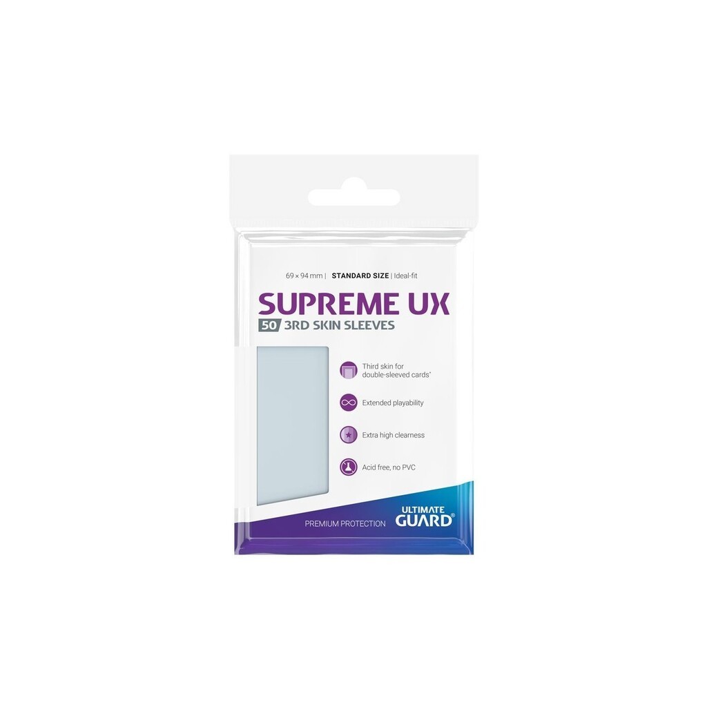 3rd Skin 50 Sleeves - Supreme UX - Ultimate Guard
