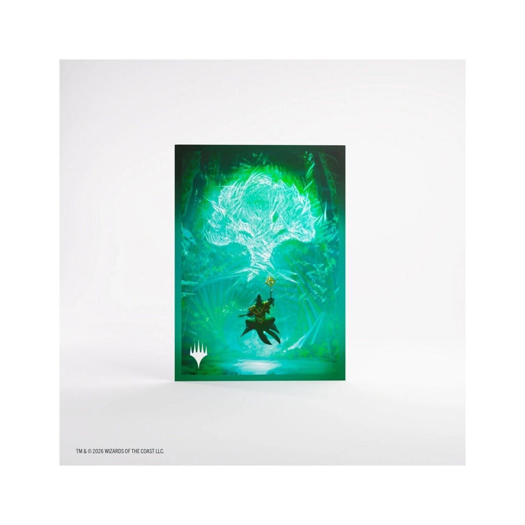 Forest - Secrets of Strixhaven - Art Sleeves - 105 stk - plastiklommer - Magic the Gathering - Gamegenic