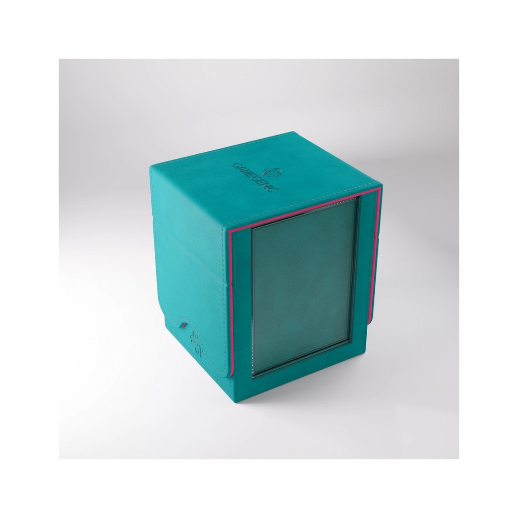 Squire PLUS 100+ XL Teal/Pink Exclusive Series - Deck Box - Gamegenic