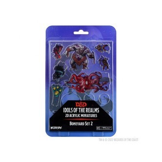 Boneyard set 2 - Idols of the Realms - 2D Rollespilsfigurer - Wizkids