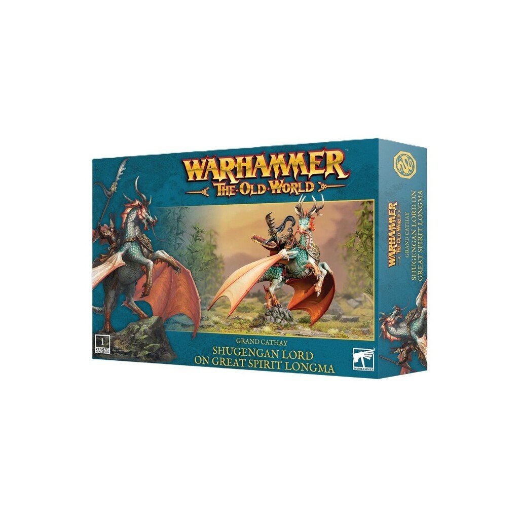 Shugengan Lord on Great Spirit Longma- Grand Cathay - Warhammer: The Old World - Games Workshop