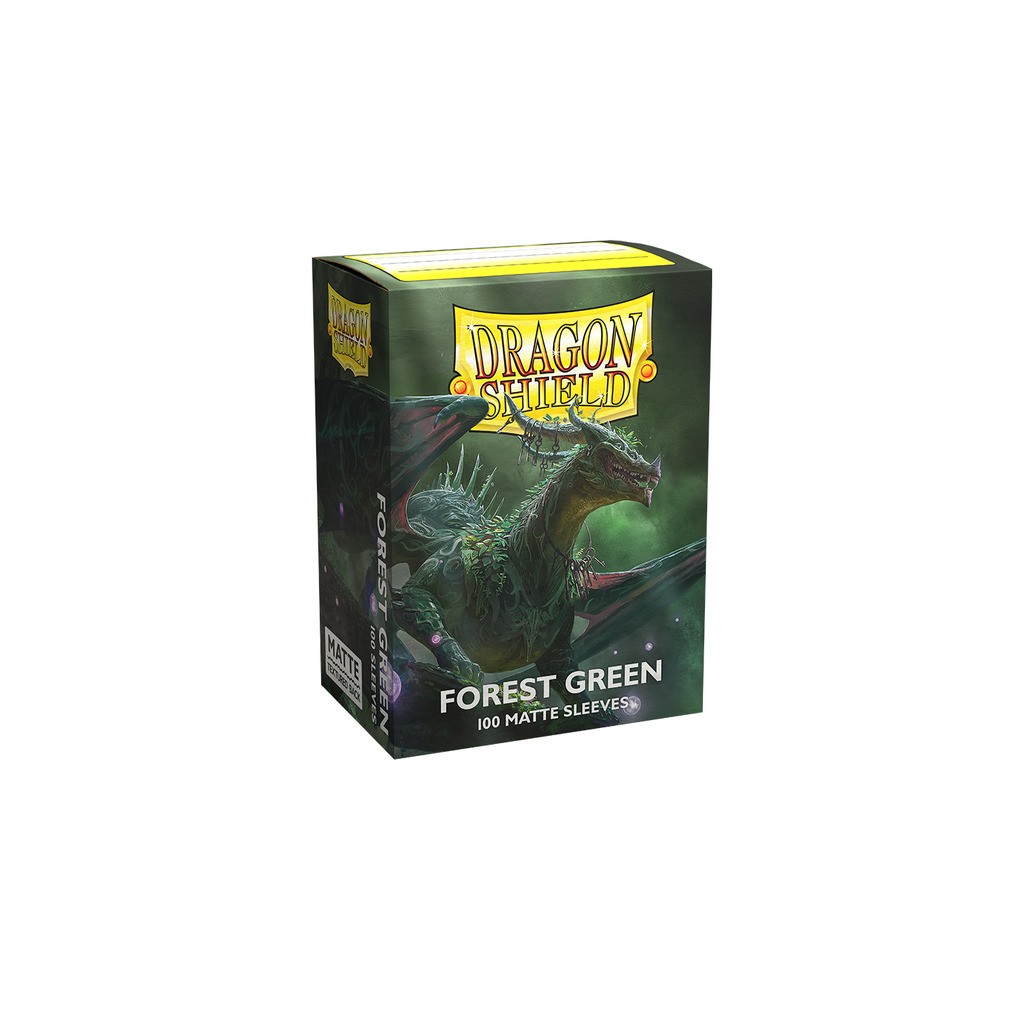 Matte Dragon Shield - 100 stk - Plastiklommer - Sleeves