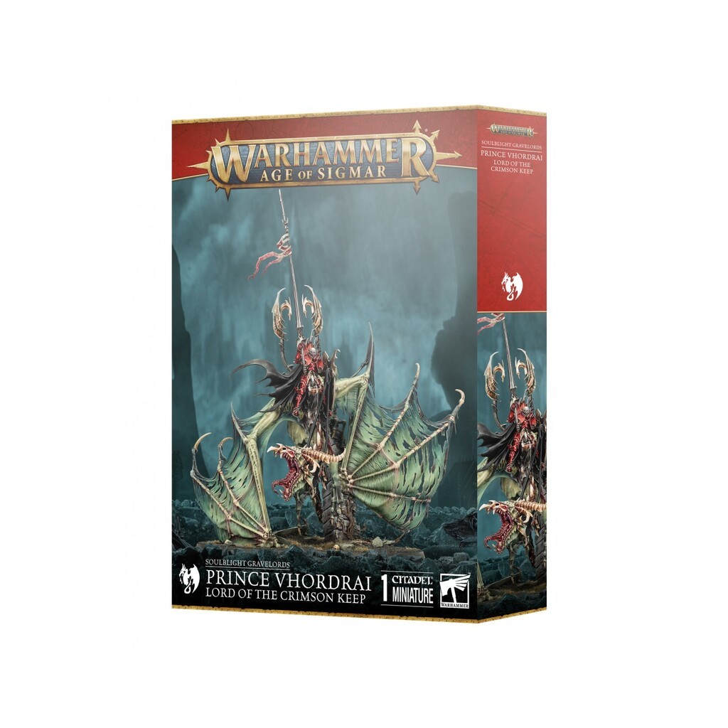 Prince Vhordrai Lord of the Crimson Keep - Soulblight Gravelords - Warhammer - Age of Sigmar - Games Workshop