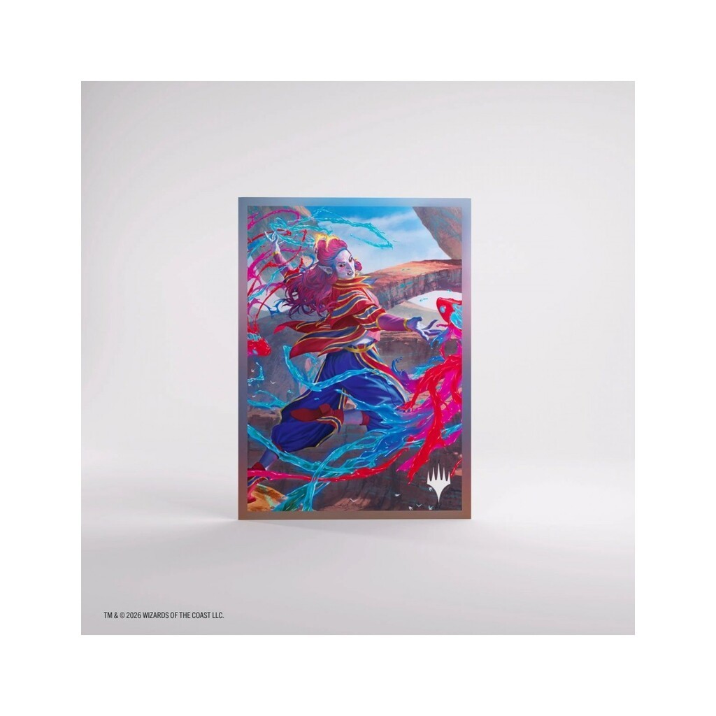 Rootha Mastering the Moment - Secrets of Strixhaven - Art Sleeves - 105 stk - plastiklommer - Magic the Gathering - Gamegenic