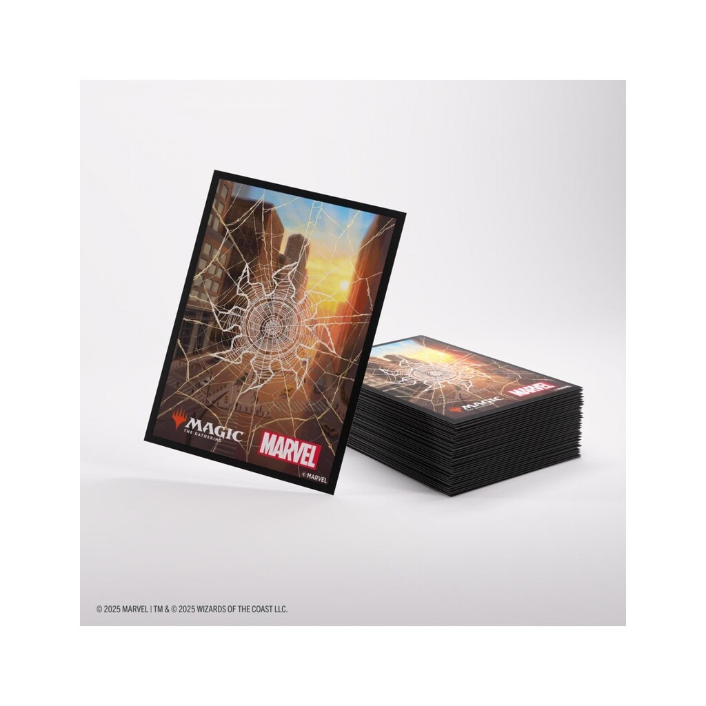 Plains - Marvel's Spider Man - Art Sleeves - 105 stk - plastiklommer - Magic the Gathering - Gamegenic