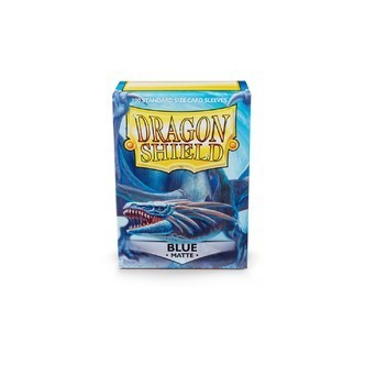 Matte Dragon Shield - 100 stk - Plastiklommer - Sleeves