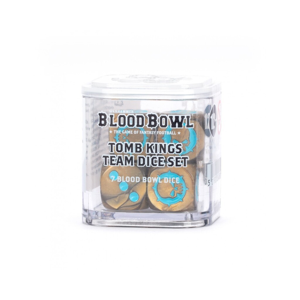 Tomb Kings Team Dice Set - Blood Bowl  - Games Workshop