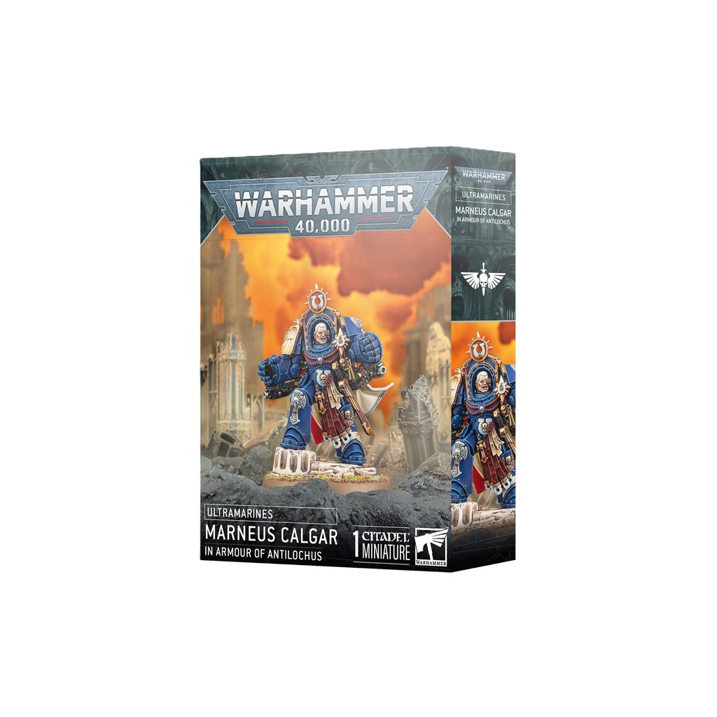 Marneus Calgar in amour of Antilochus - Ultramarines - Warhammer 40.000 - Games Workshop