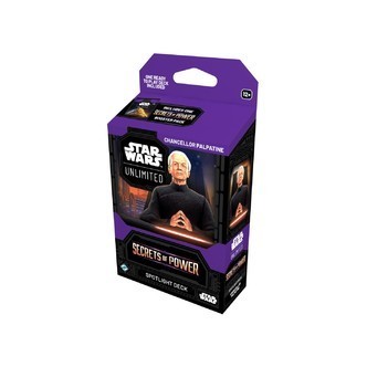 Spotlight Deck Chancellor Palpatine - Secrets of Power - Star Wars Unlimited