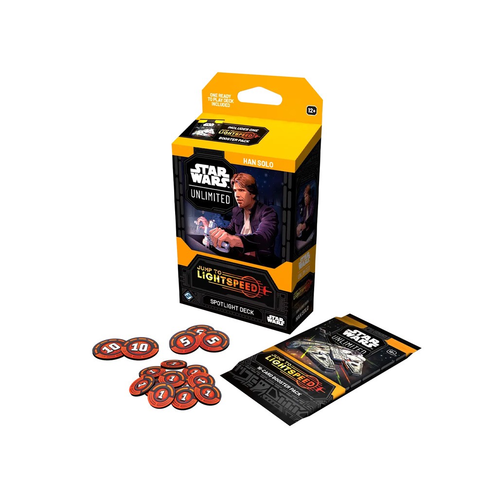 Spotlight Deck Han Solo - Jump to Lightspeed - Star Wars Unlimited