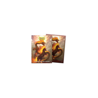 Fire Horse 2026 - Matte Dual Art Sleeves - Plastiklommer - Dragon shield