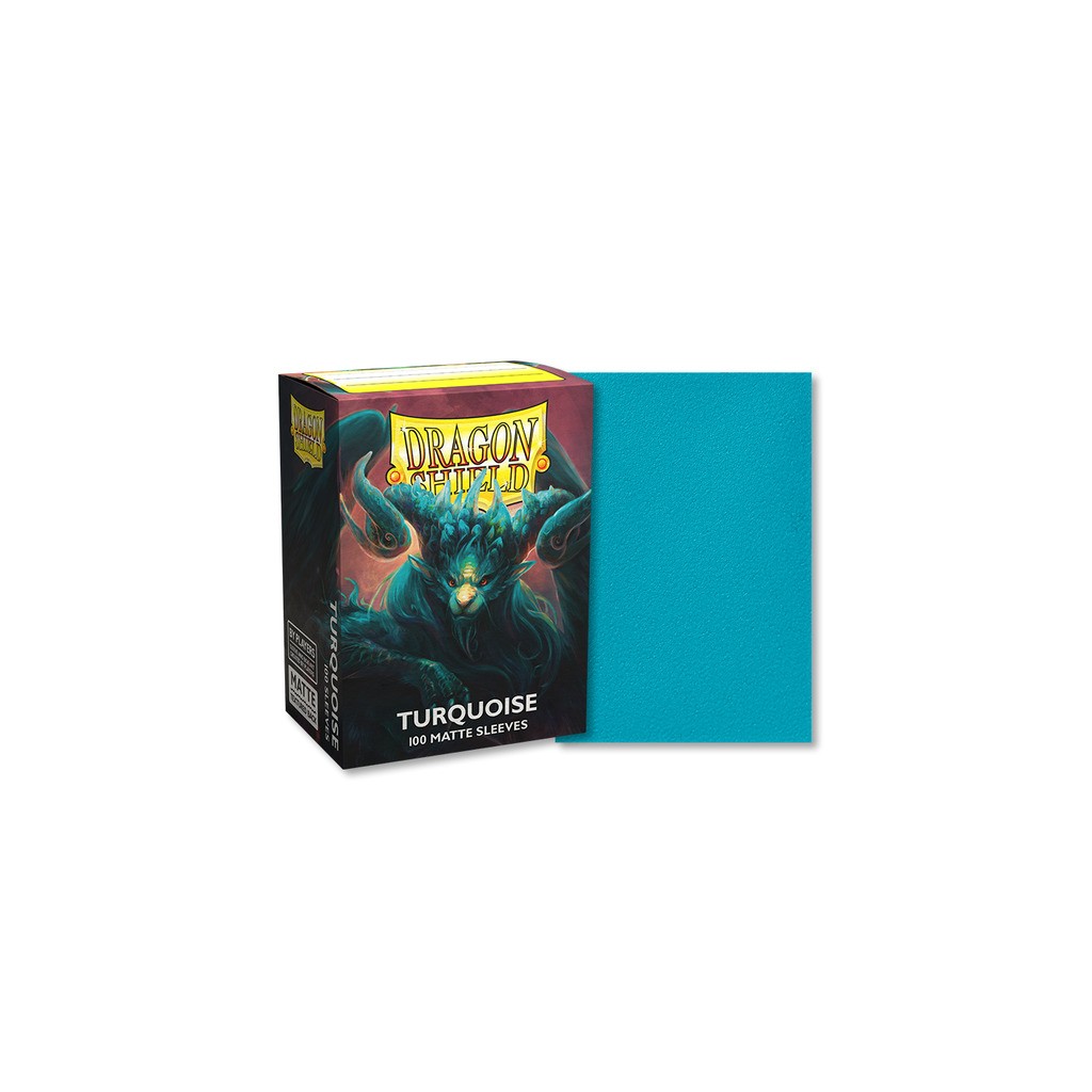 Matte Dragon Shield - 100 stk - Plastiklommer - Sleeves