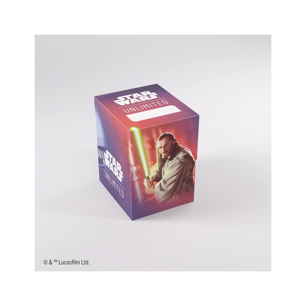 Qui-Gon Jinn Soft Crate - Deck boks - Star Wars Unlimited - Gamegenic