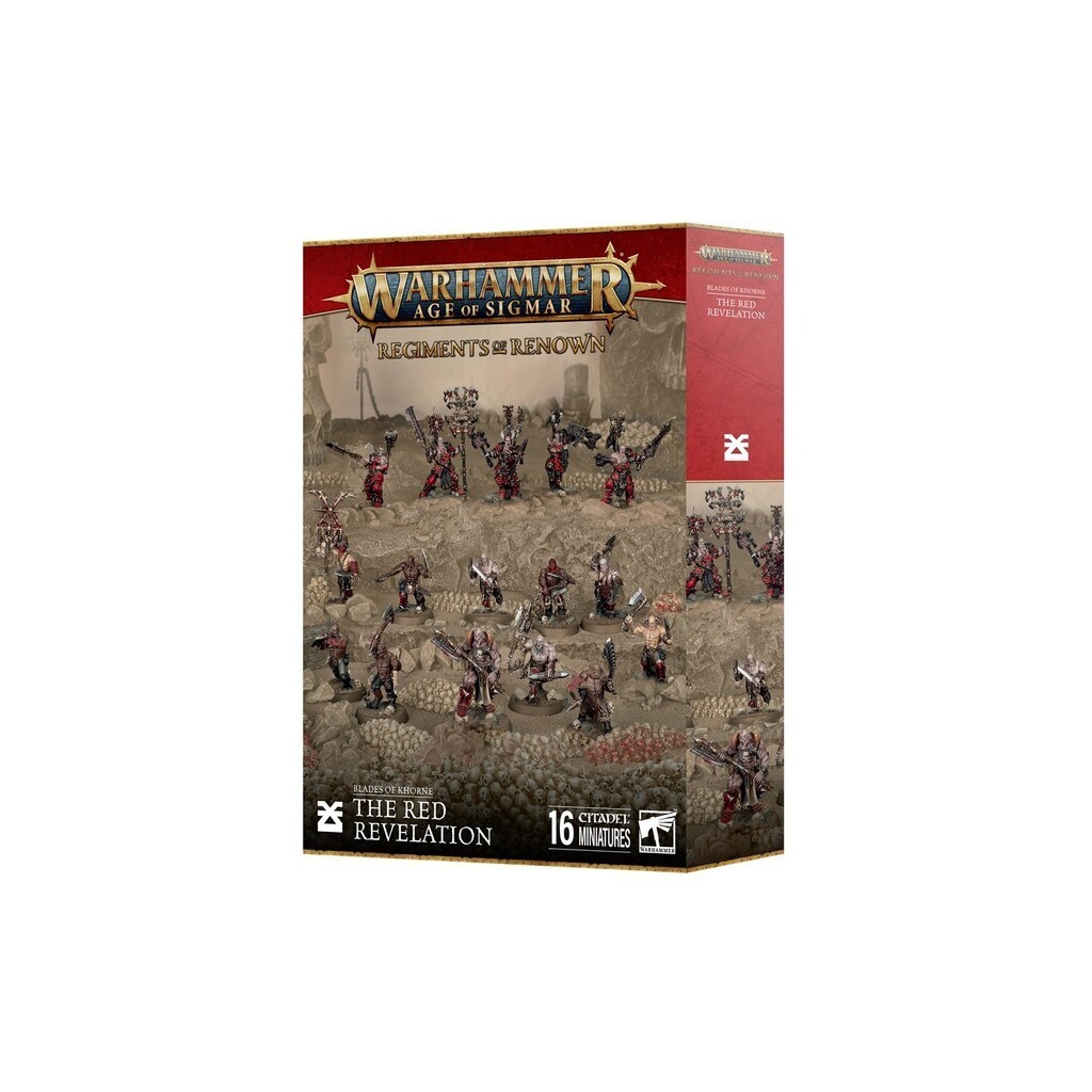 The Red Revelation - Regiments of Renown - Blades of Khorne - Warhammer - Age of Sigmar - Games Workshop