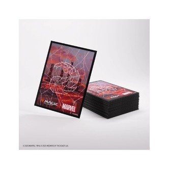 Mountain - Marvel's Spider Man - Art Sleeves - 105 stk - plastiklommer - Magic the Gathering - Gamegenic