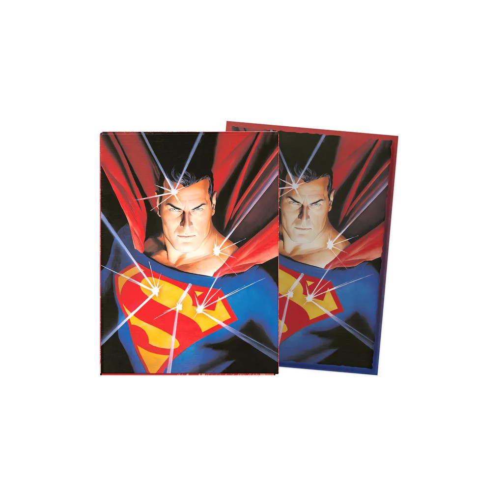 Brushed art sleeves - Superman - Superman series 1 - 100 stk - Dragon Shield