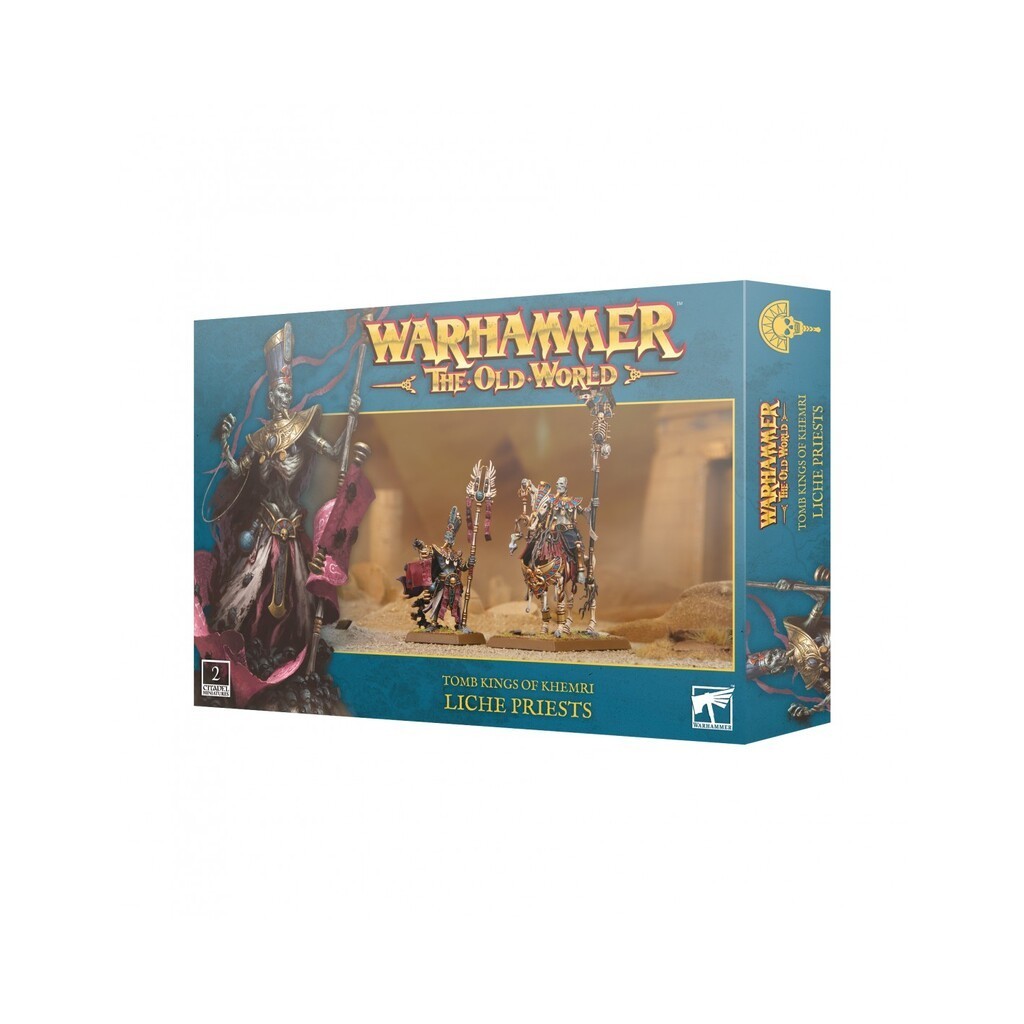 Liche Priests - Tomb Kings of Khemri - Warhammer: The Old World - Games Workshop