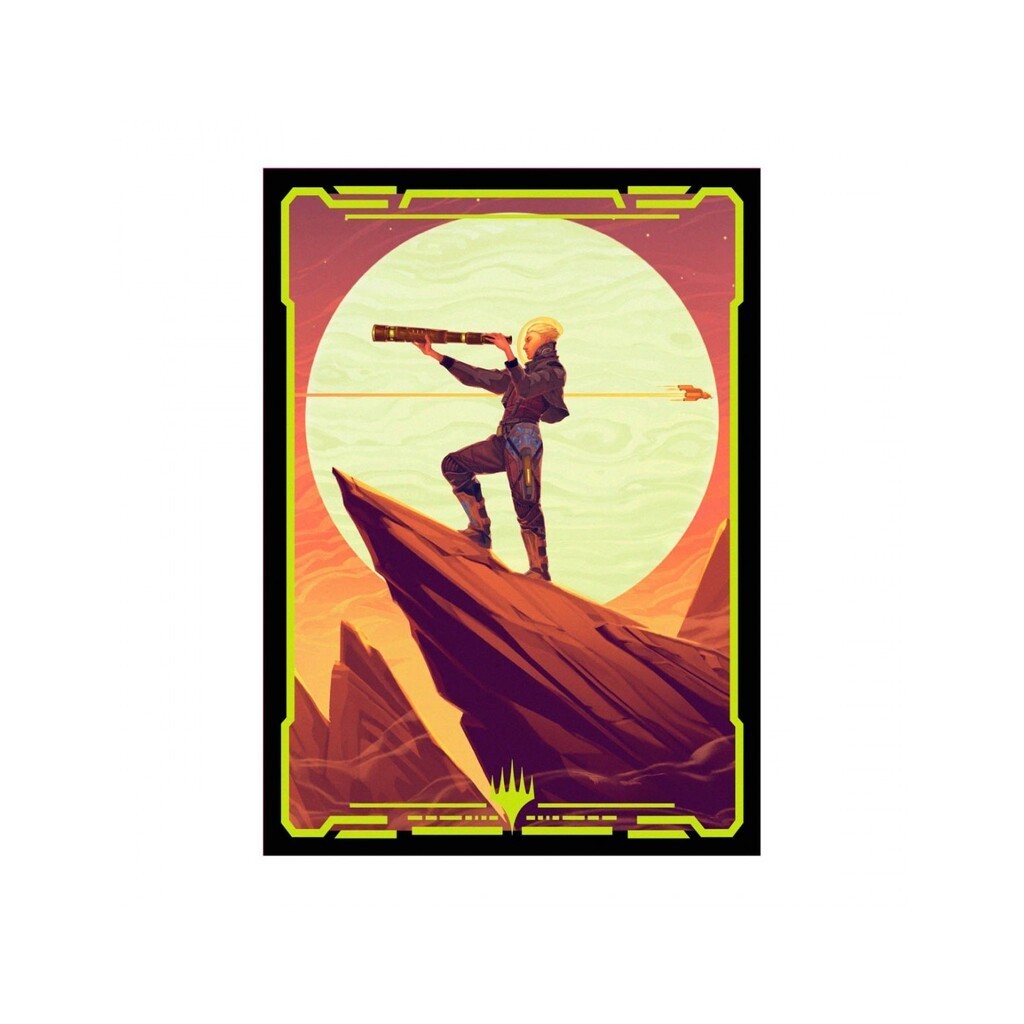 Sami, Wildcat Captain - Edge of Eternities - Deck Protector Sleeves med Clear Deckbox - Magic the Gathering -Ultra Pro