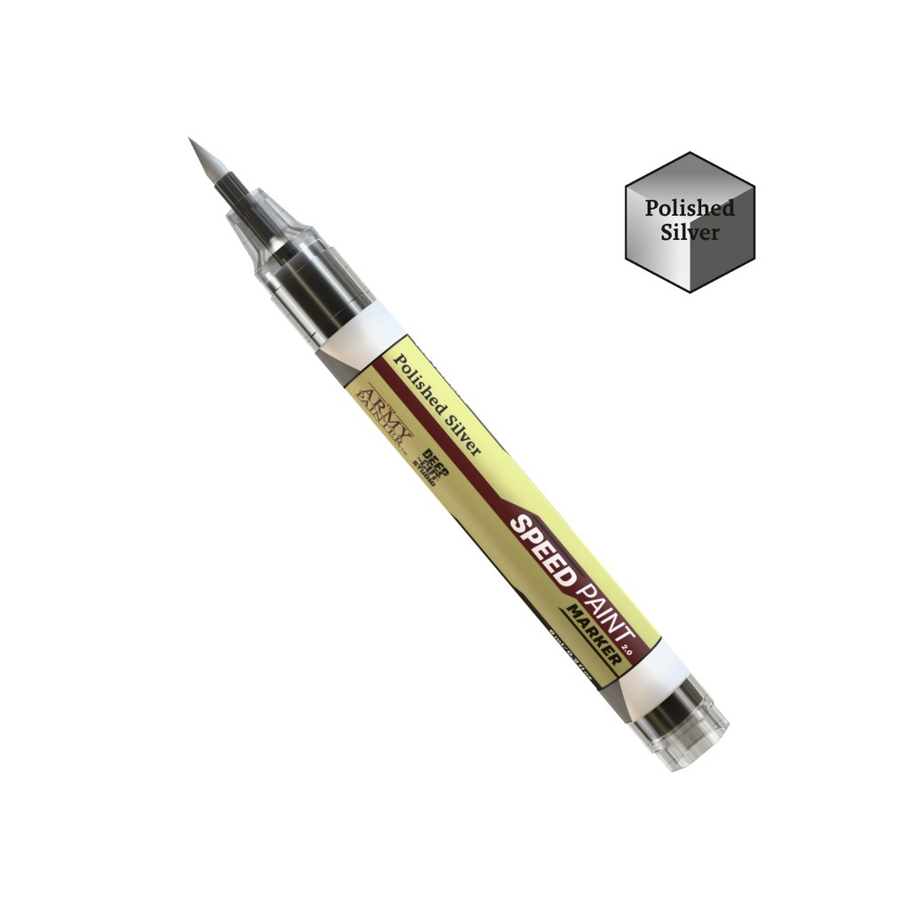 Polished Silver - Speedpaint Marker - The Army Painter