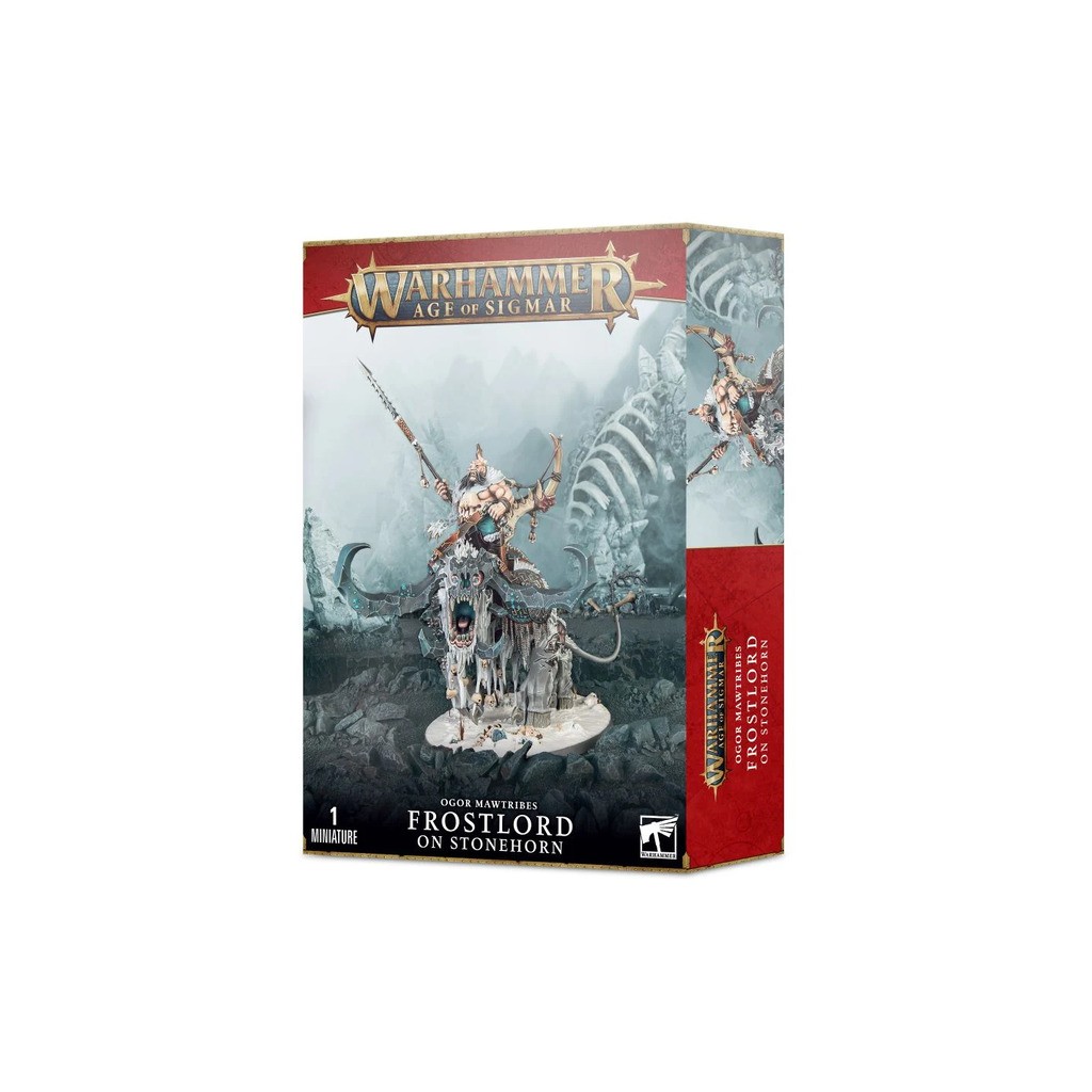 Frostlord on Stonehorn - Ogor Mawtribes - Age of Sigmar - Games Workshop