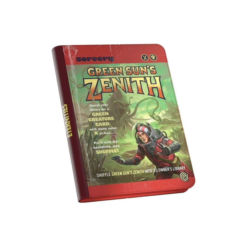 18-pocket ZipFolio 360 Xenoskin - Green Suns Zenith - Edge of Eternities - Ultimate Guard