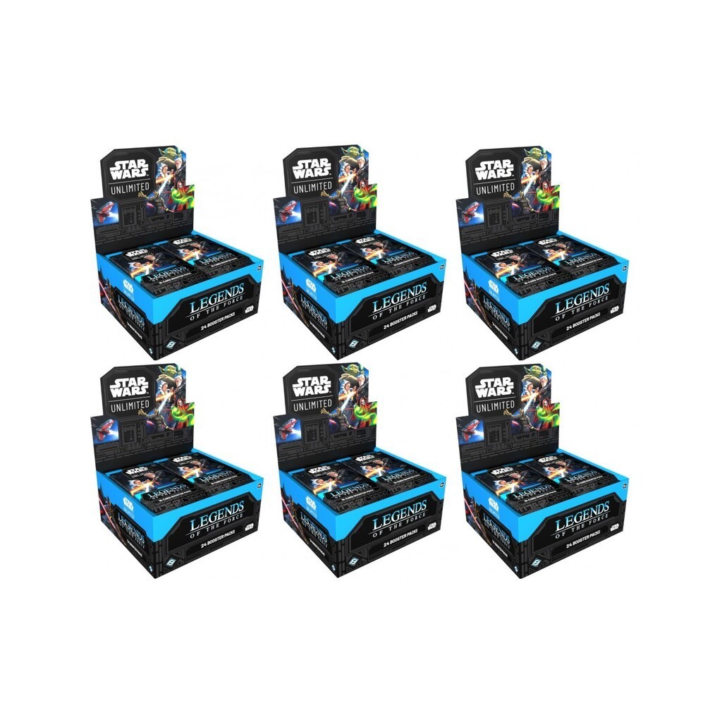 6x Legends of the Force Booster Display i sealead Case - Star Wars Unlimited
