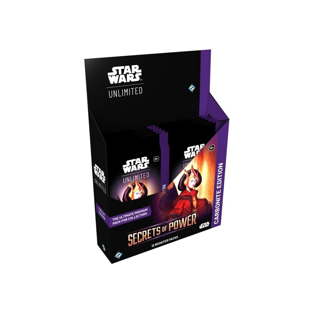 Secrets of Power Carbonite Edition Booster Display - Star Wars Unlimited