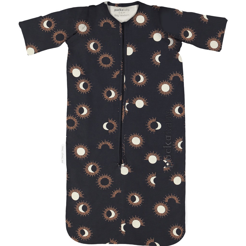 Puckababy the Bag Newborn, 0-6 mdr. / 70 cm, bomuld, eclipse night