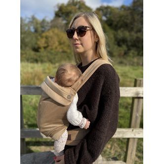 Bizzi Growin Nomad Velvet Bæresele - Almondine
