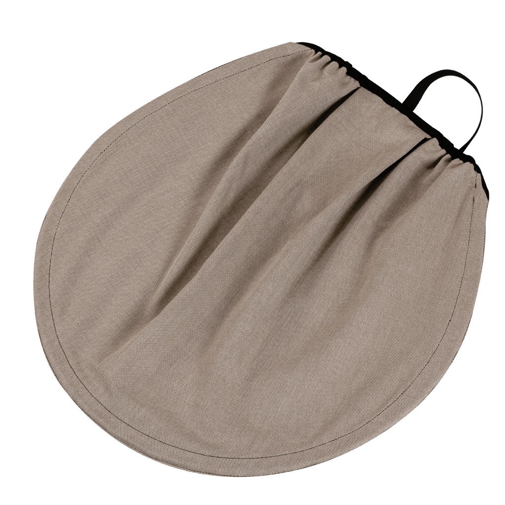 Naturkind solskærm i 100% økologisk bomuld - Sand (beige mønster)