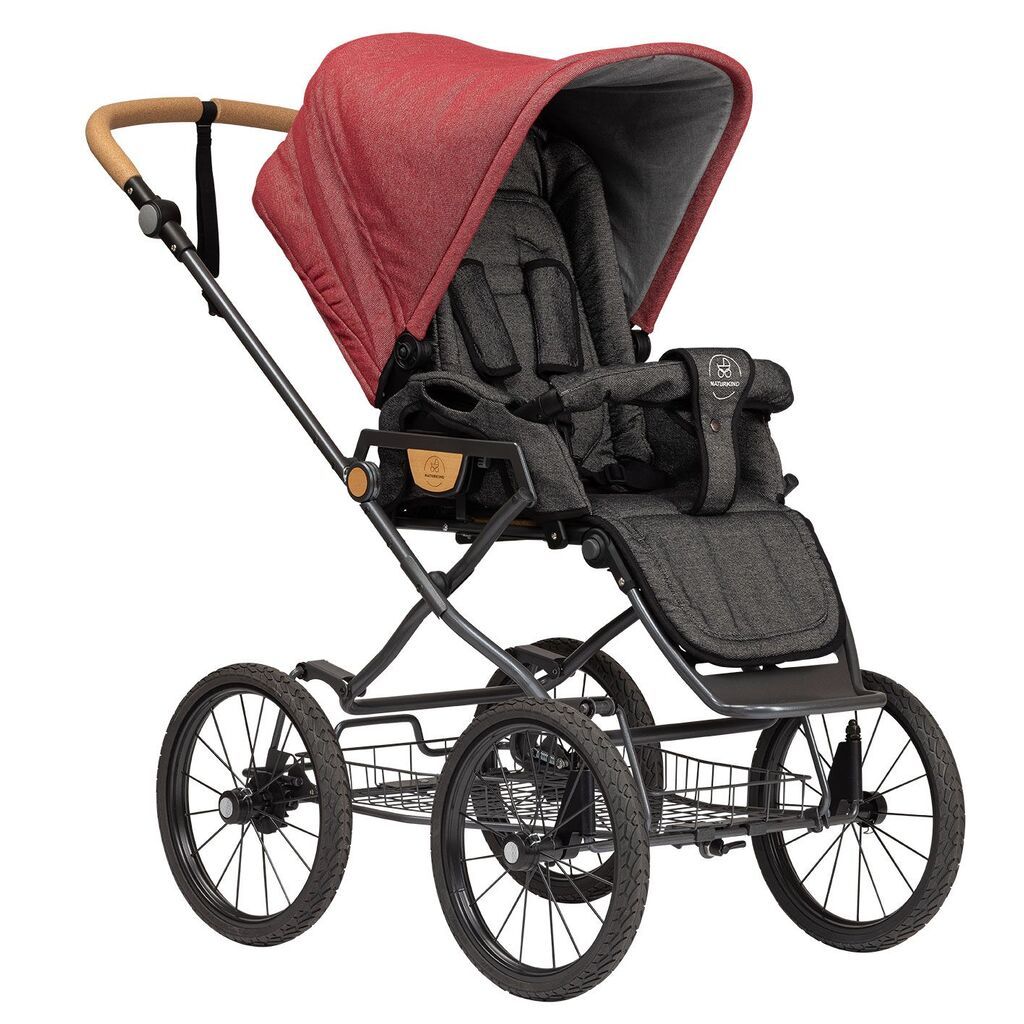 Naturkind Klapvogn IDA - Granada (rødmeleret)