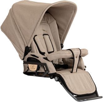 Naturkind Klapvognssæde - Sand (beige mønster)