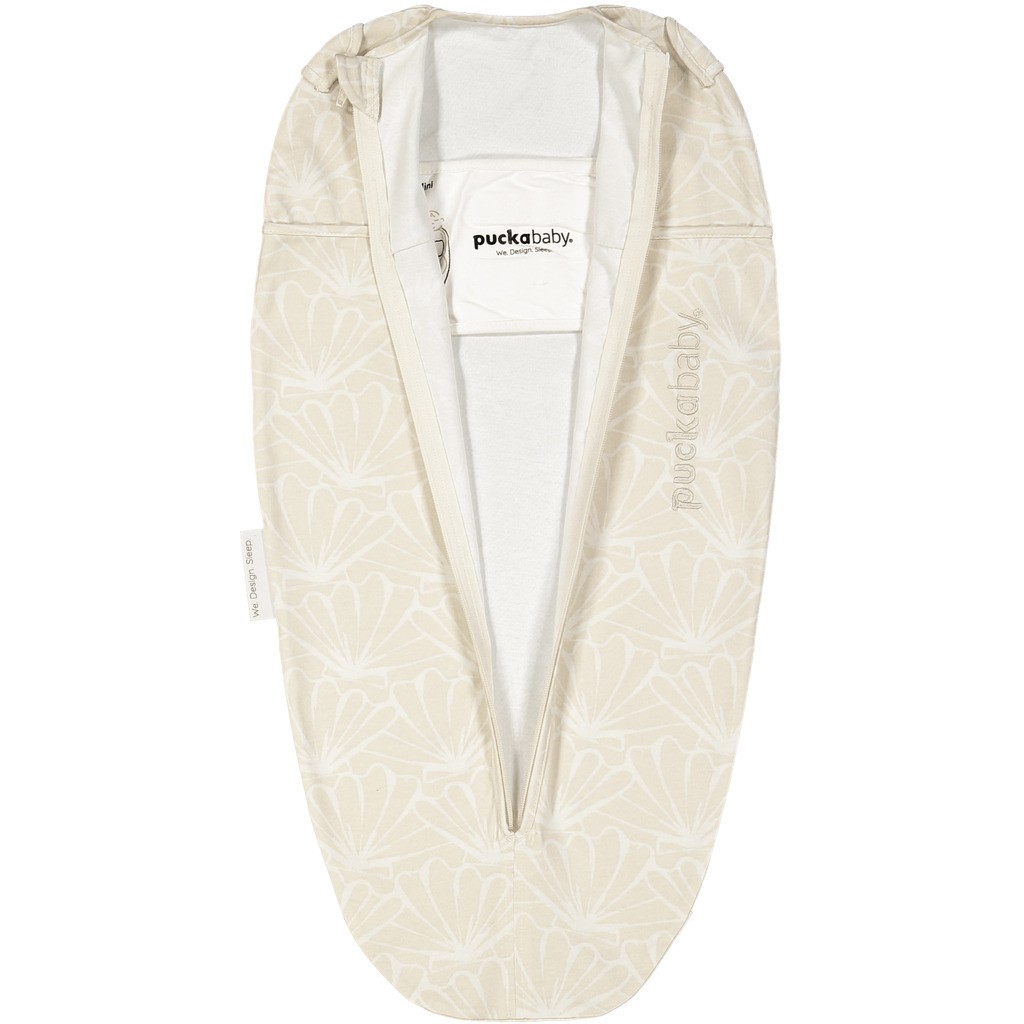 Puckababy The Original sovepose - mini 3/6 mdr. bomuld, Seashell Sand
