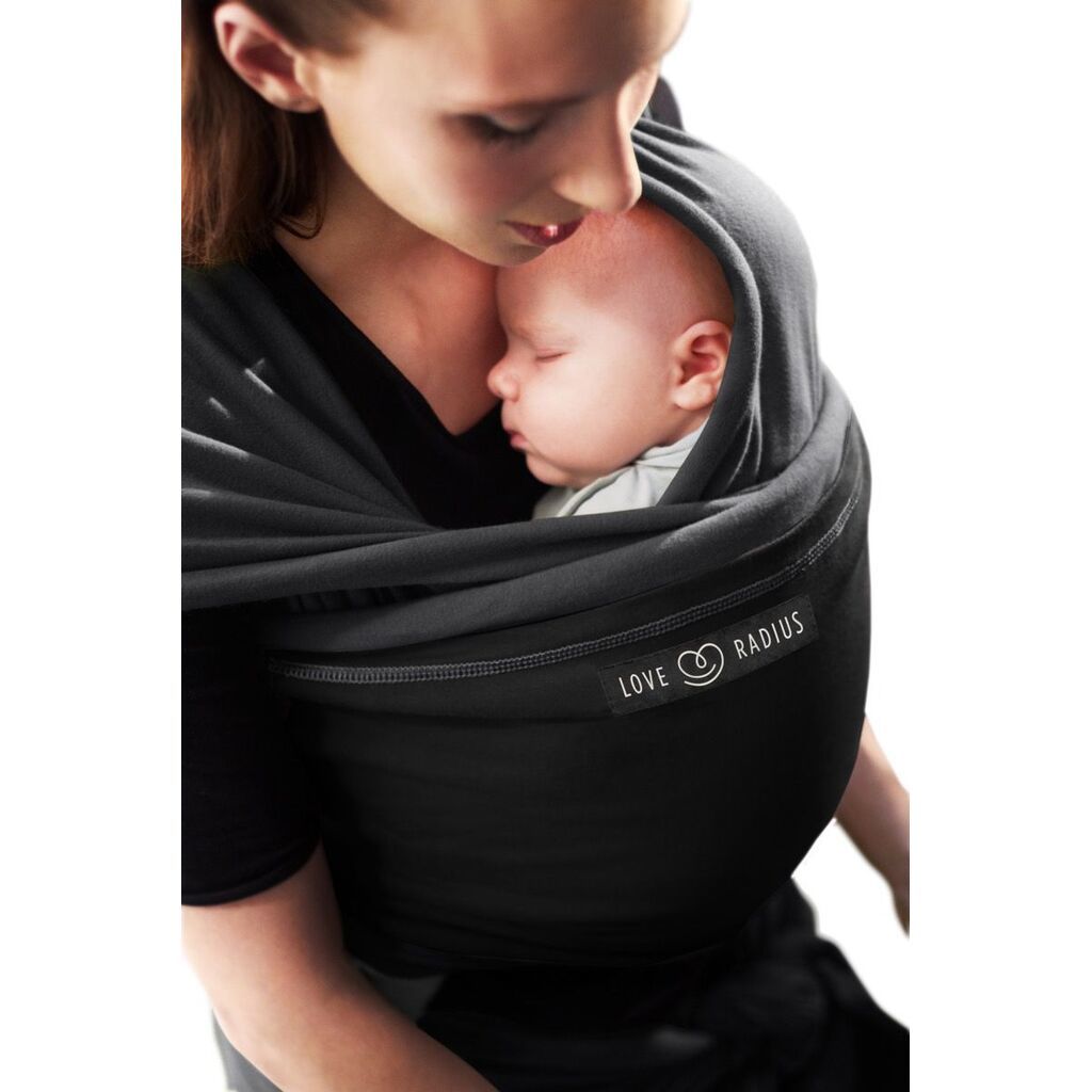 Love Radius - Original Strækvikle - Anthracite/Sort med Lomme