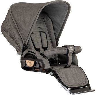 Naturkind Klapvognsdel - Tulum (grå mønster)