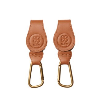 Cloby Stroller Hooks Brown