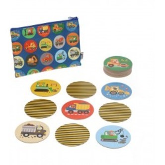 Petit Collage Memory Game Construction - Spil