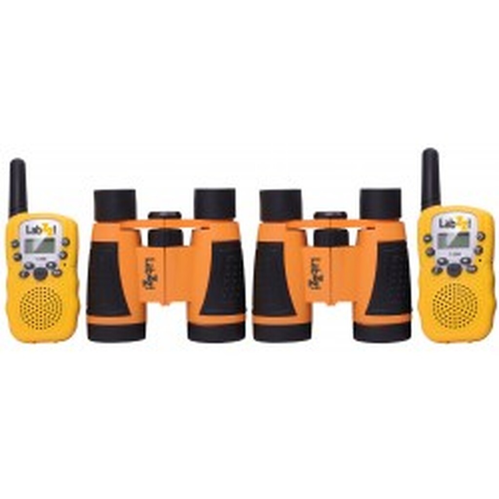 Levenhuk LabZZ WTT10 Orange Walkie Talkie and Binoculars Set - Legetøj