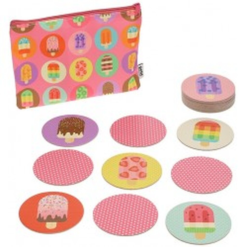 Petit Collage Ice Pops Matching Game - Spil
