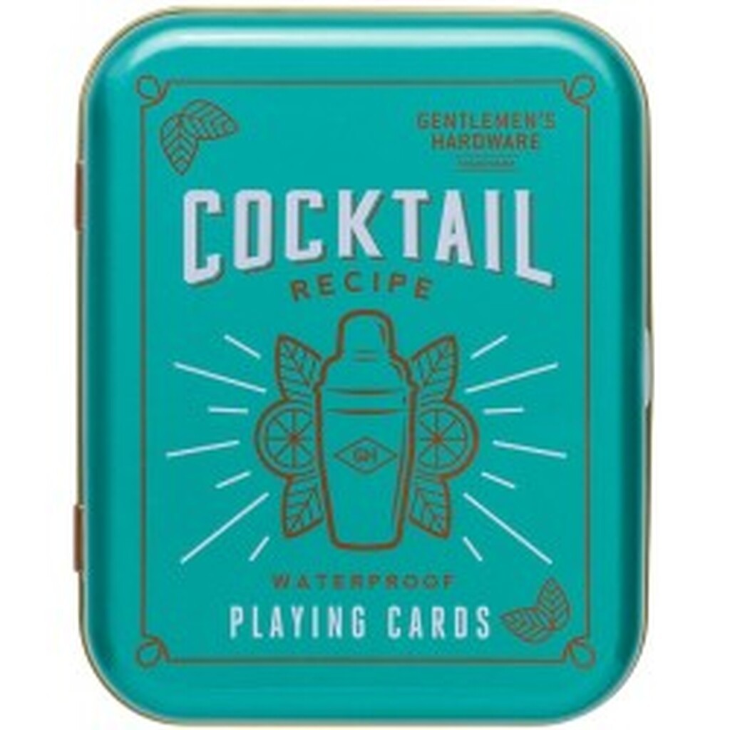 Gentlemen's Hardware Cocktail Playing Cards - Spil