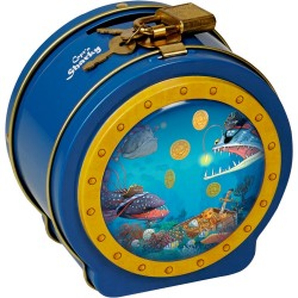 Die Spiegelburg Deap See Savings Box CaptÂ´n Sharky - Sparegris