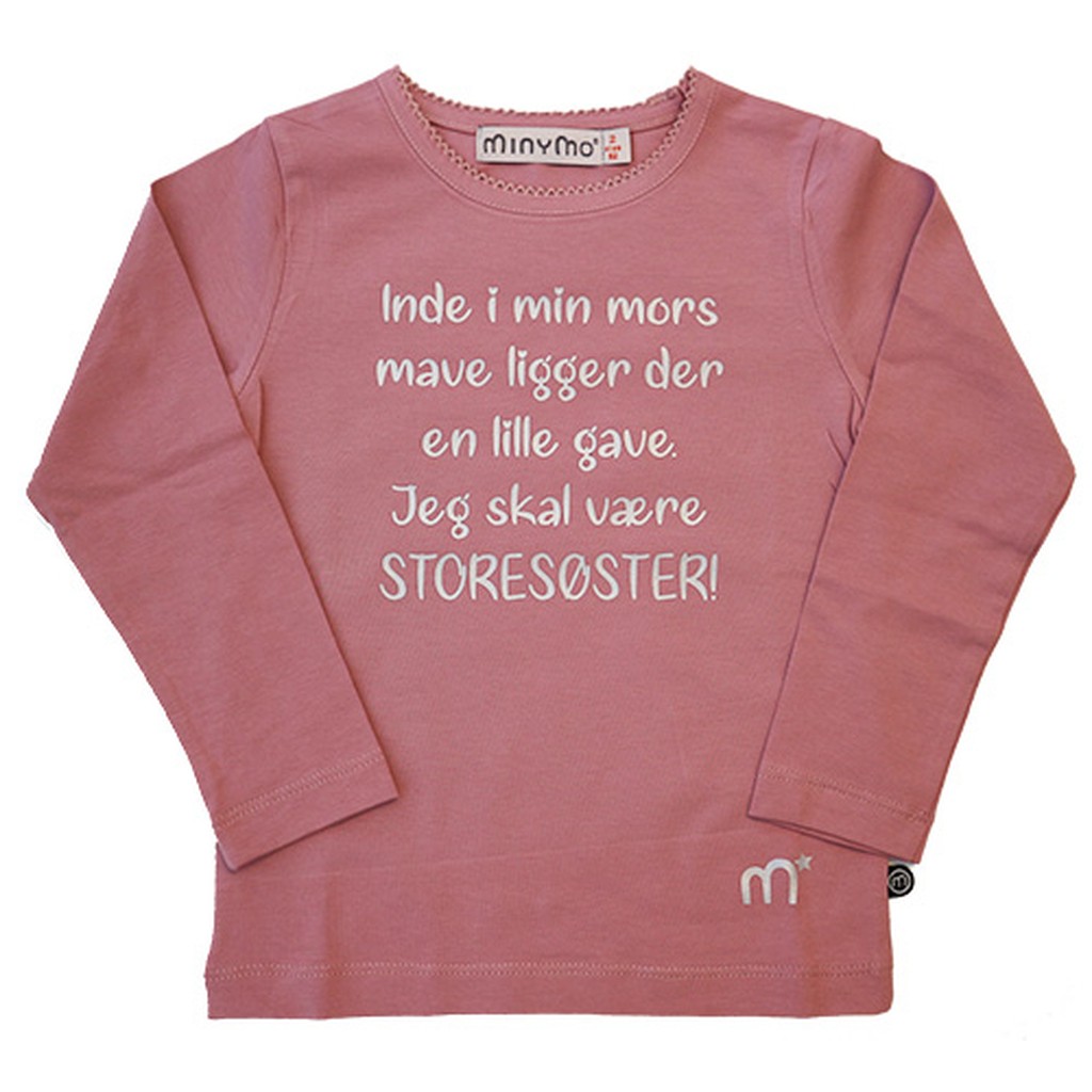 Jeg skal være storesøster bluse - Minymo