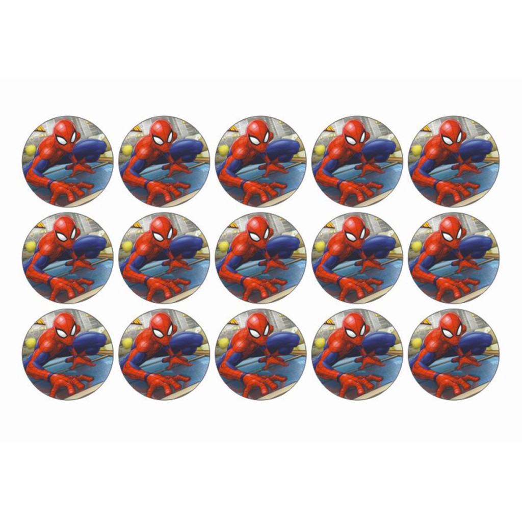 Spiderman muffinskageprint / sukkerprint