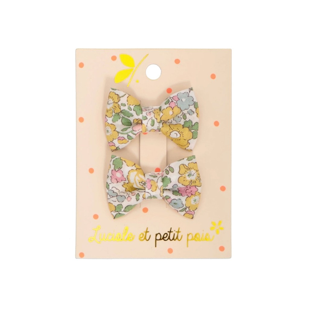 Små hårsløjfer fra Luciole et Petit Pois - Liberty Betsy Ann