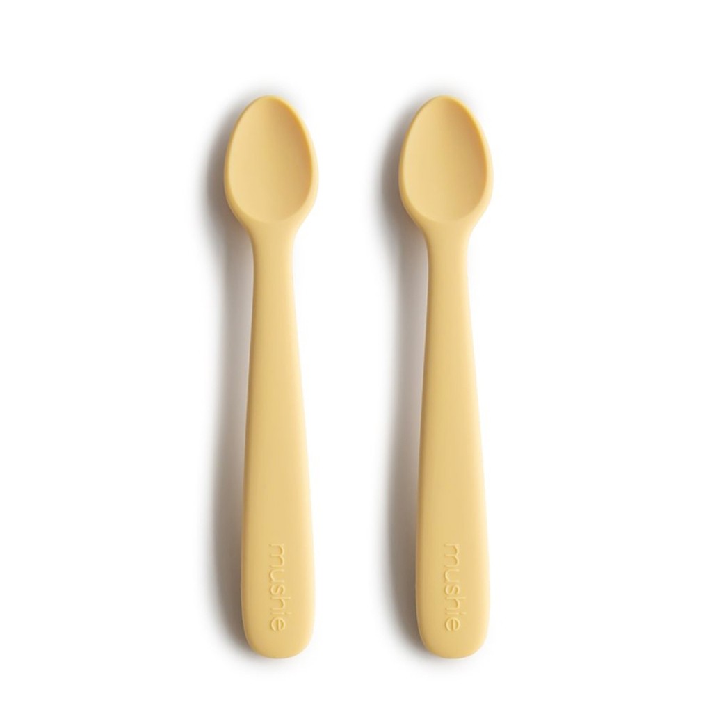 Mushie silikone skeer - Pale Daffodil