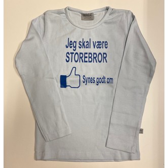 Storebror t-shirt str: 6 år